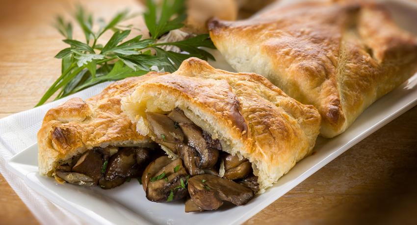 Michaelmas Mushroom Strudel