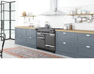 Falcon Leckford Deluxe 110 Dual Fuel in Slate