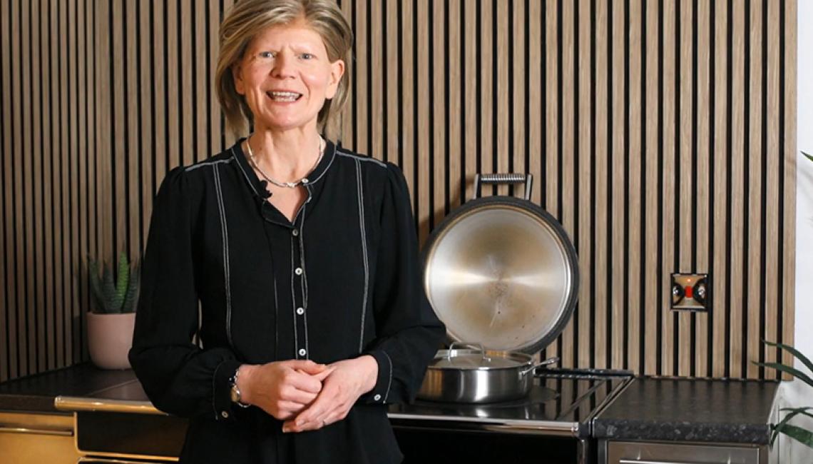 AGA Demonstrator Na Hansell with the AGA ERA 